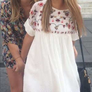 Zara floral playsuit